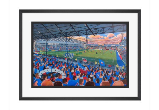 Boundary Park Stadium Fine Art Print - Oldham Athletic FC Boundary Park Stadium Fine Art Print - Oldham Athletic FC